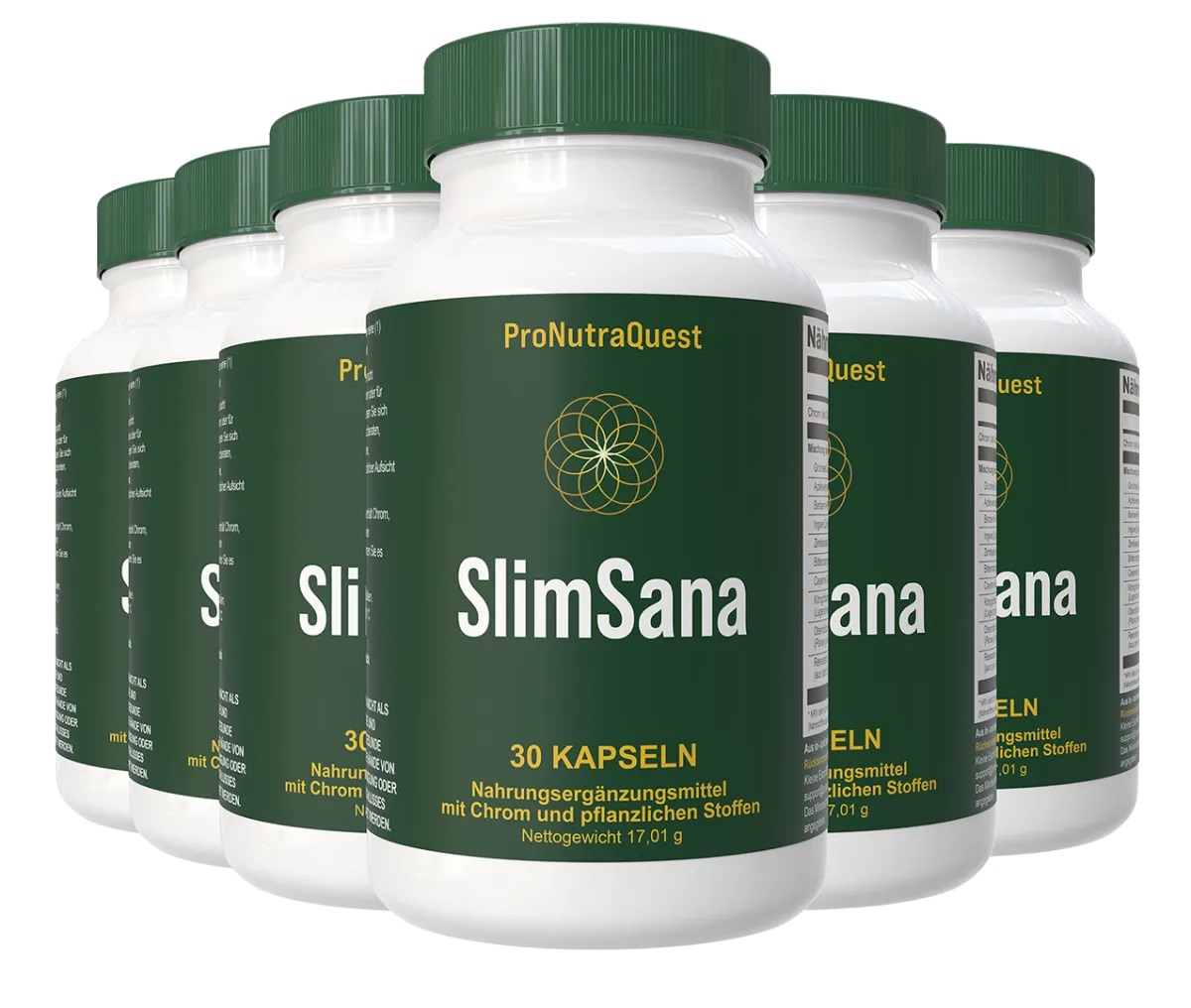 slimsana Weight Loss Supplement Bottle